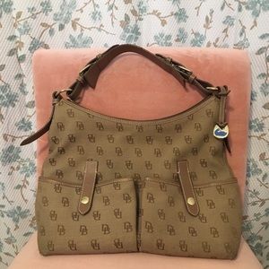 Dooney & Bourke Hobo Bag Signature Print